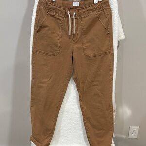 Time and Tru Men's Tan Joggers